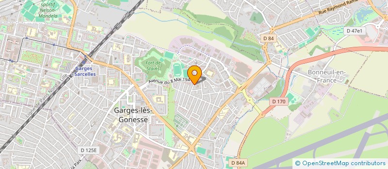 localisation de l'entreprise LA CORNICHE à GARGES-LES-GONESSE
