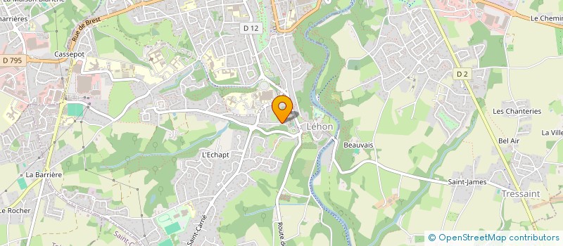 localisation de l'entreprise LA CORSAIRE  DINAN