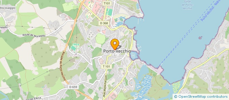localisation de l'entreprise LA CORSE ET LE CINEMA à PORTO-VECCHIO