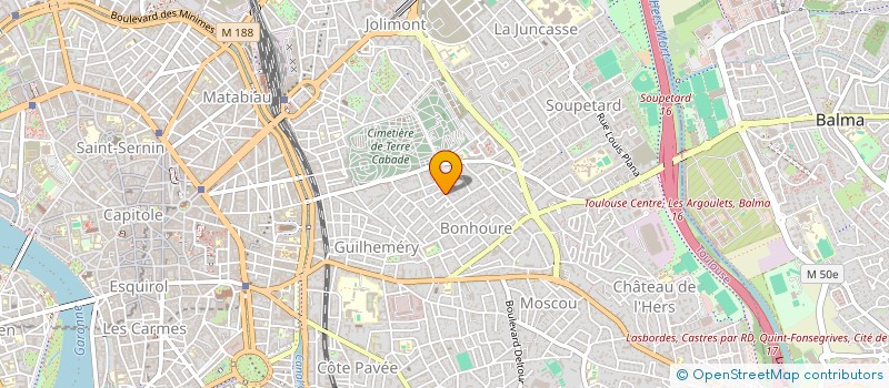 localisation de l'entreprise LA CORSEZE à TOULOUSE