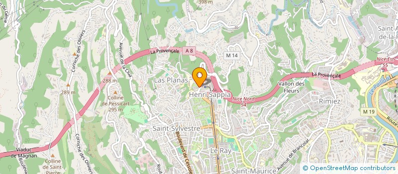 localisation de l'entreprise LA CORSICANE à NICE