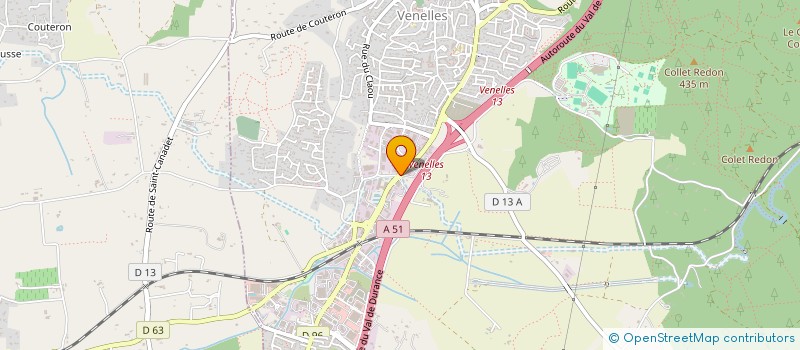 localisation de l'entreprise LA CORSOISE à VENELLES