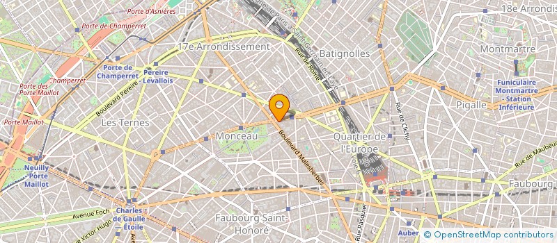 localisation de l'entreprise LA COTE  PARIS