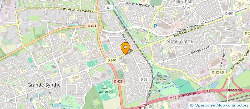 localisation de l'entreprise LA COTE A L OS à DUNKERQUE