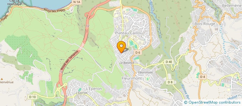 localisation de l'entreprise LA COTE A L'OS à SAINT-PAUL