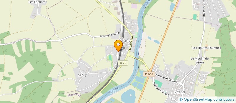 localisation de l'entreprise LA COTE AUX OIES à ETIGNY
