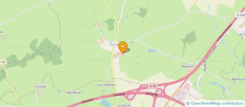 localisation de l'entreprise LA COTE BUISSON  BLOMARD