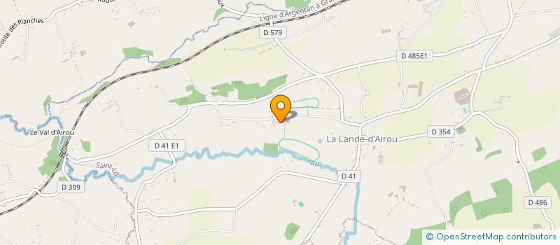 localisation de l'entreprise LA COTENTINE  SAINTE-CECILE