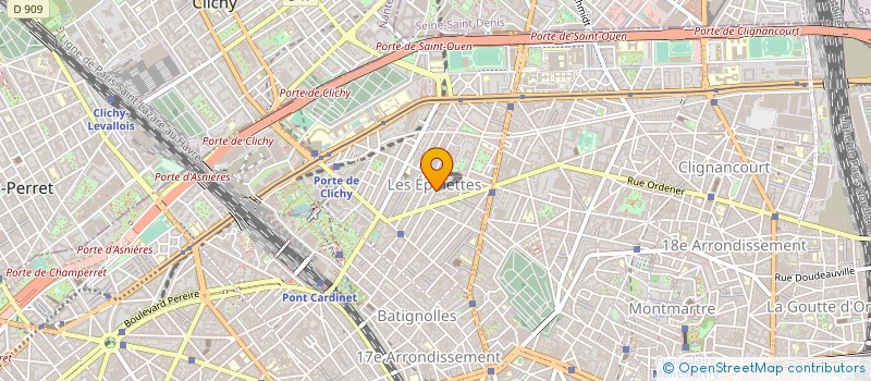 localisation de l'entreprise LA COTERIE  PARIS