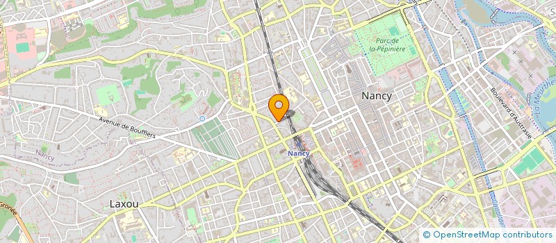 localisation de l'entreprise LA COUDOULIERE  NANCY