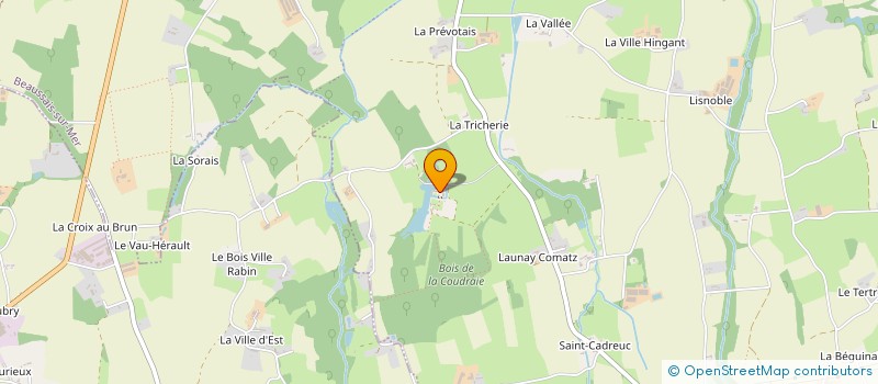 localisation de l'entreprise LA COUDRAYE EARL  BEAUSSAIS-SUR-MER