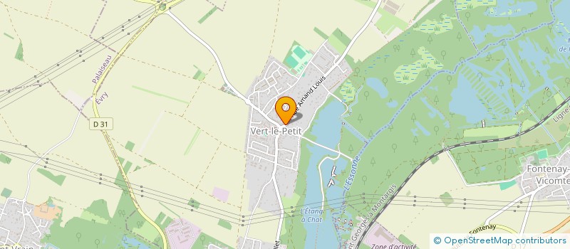 localisation de l'entreprise LA COUDRAYSIENNE  VERT-LE-PETIT