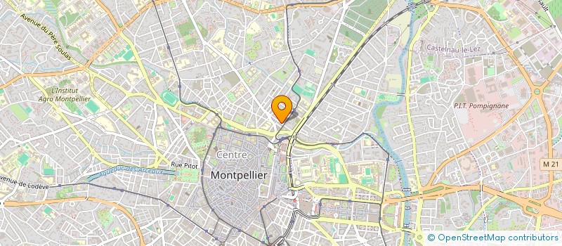 localisation de l'entreprise LA COULEUR DES BLES à MONTPELLIER