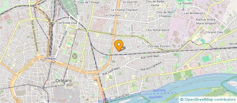 localisation de l'entreprise LA COULEUR DU WEB à ORLEANS