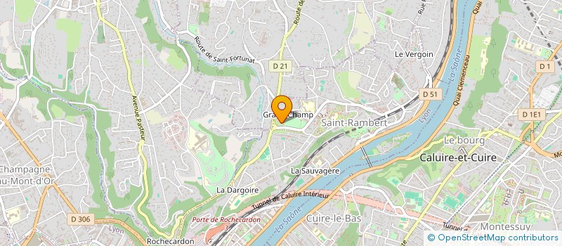 localisation de l'entreprise LA COULOUBRIERE  LYON