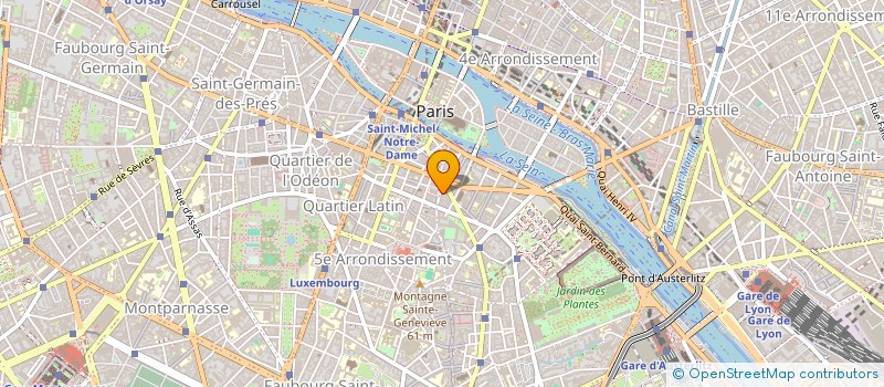 localisation de l'entreprise LA COUPE à PARIS