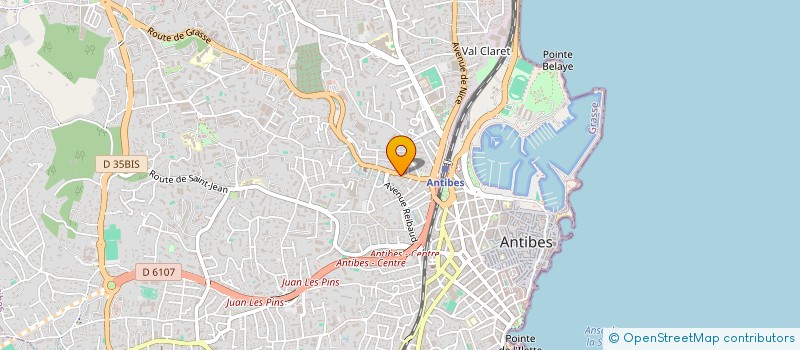 localisation de l'entreprise LA COUPE TRAD'  ANTIBES
