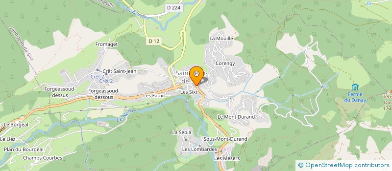 localisation de l'entreprise LA COUPOLE ANNECY à ANNECY
