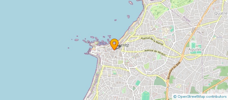 localisation de l'entreprise LA COUPOLE BIARRITZ à BIARRITZ