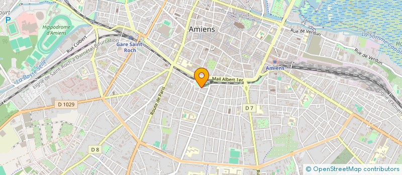 localisation de l'entreprise LA COUPOLE FAMILY  AMIENS