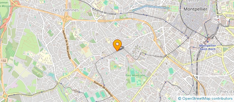 localisation de l'entreprise LA COUPURE à MONTPELLIER