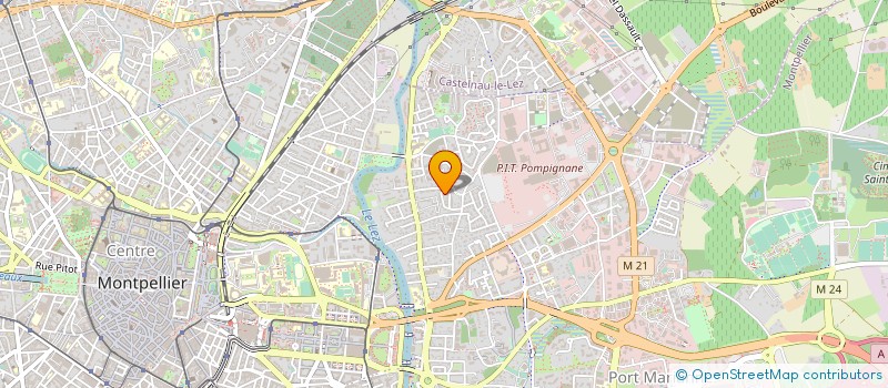 localisation de l'entreprise LA COUR à MONTPELLIER
