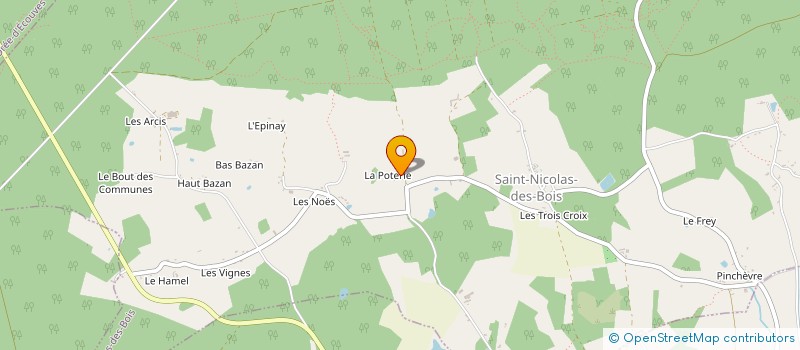 localisation de l'entreprise LA COUR à SAINT-CENERI-LE-GEREI