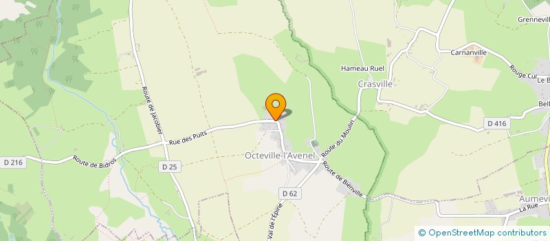 localisation de l'entreprise LA COUR  OCTEVILLE-L'AVENEL