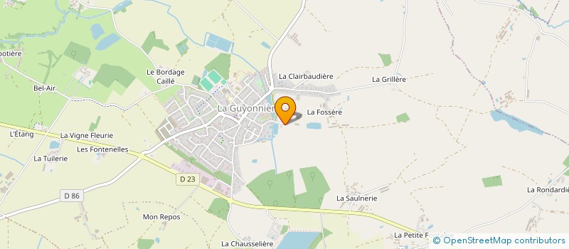 localisation de l'entreprise LA COUR à MONTAIGU-VENDEE