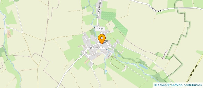 localisation de l'entreprise LA COUR DE RECRE  ESCARMAIN