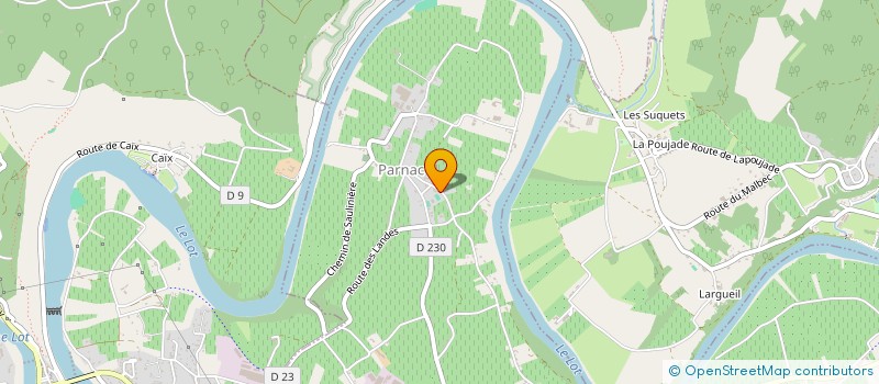 localisation de l'entreprise LA COUR DE RECRE DE PARNAC à PARNAC