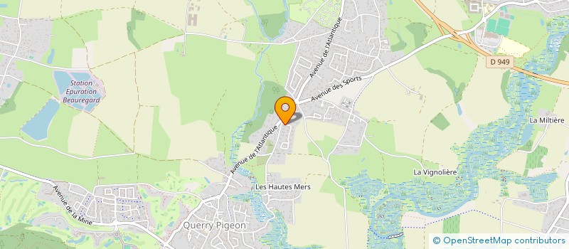 localisation de l'entreprise LA COUR DES ARTS  TALMONT-SAINT-HILAIRE