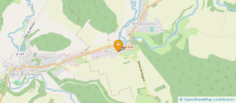 localisation de l'entreprise LA COUR DES BOUTONS à RIMAUCOURT