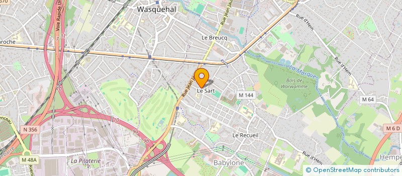 localisation de l'entreprise LA COUR DES LOGES à VILLENEUVE-D'ASCQ