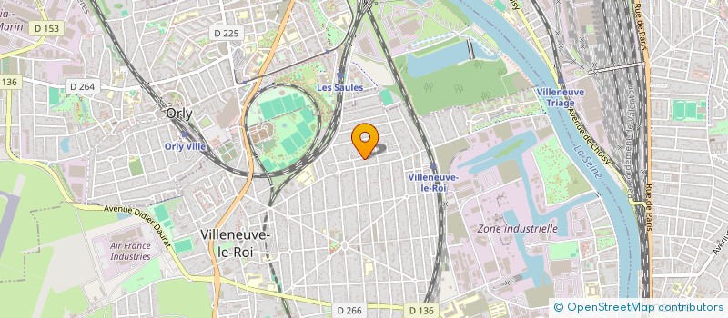 localisation de l'entreprise LA COUR DES MIRACLES (ILE DE FRANCE)  VILLENEUVE-LE-ROI