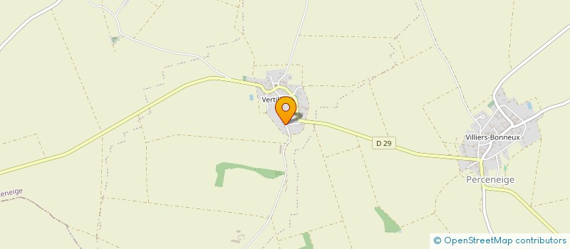 localisation de l'entreprise LA COUR DES REVES  PERCENEIGE