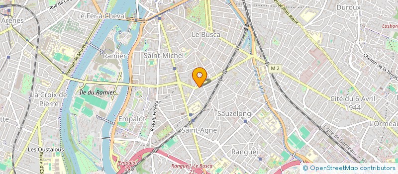 localisation de l'entreprise LA COUR DES VINS à TOULOUSE