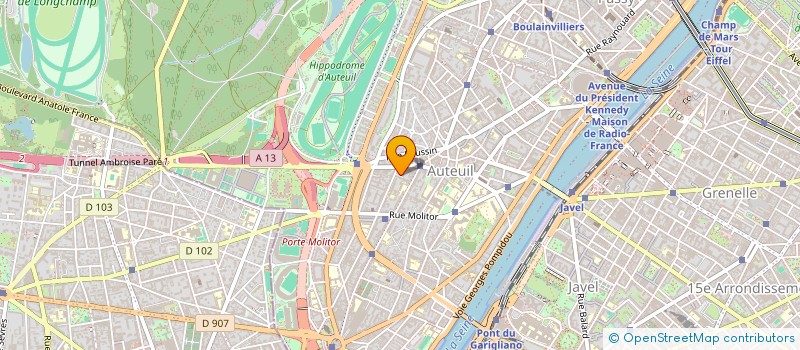 localisation de l'entreprise LA COUR DU PAVILLON ROYAL - NANDY à PARIS