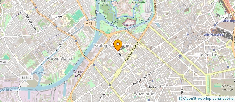 localisation de l'entreprise LA COUR ELECTRO à LILLE