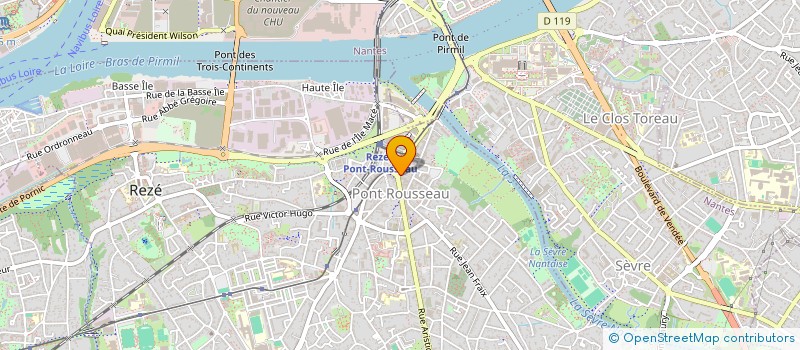 localisation de l'entreprise LA COUR RENAISSANCE à REZE