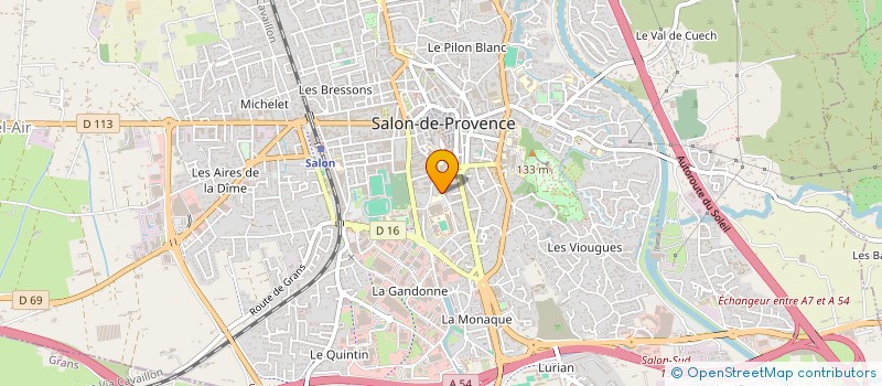 localisation de l'entreprise LA COUR ROYALE à SALON-DE-PROVENCE
