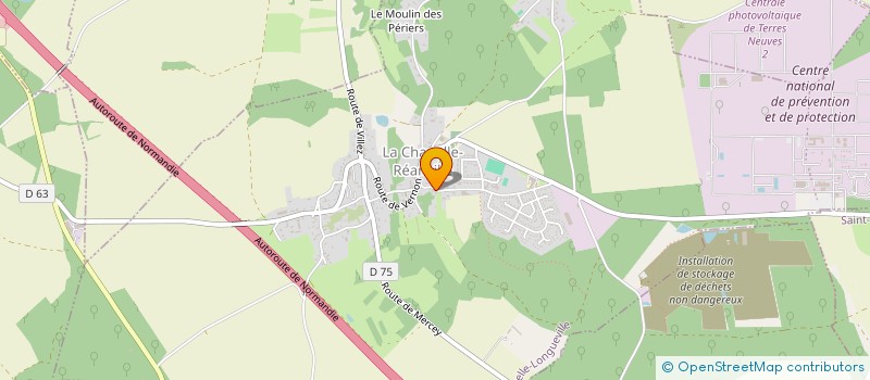 localisation de l'entreprise LA COUR ST GILLES  LA CHAPELLE-LONGUEVILLE