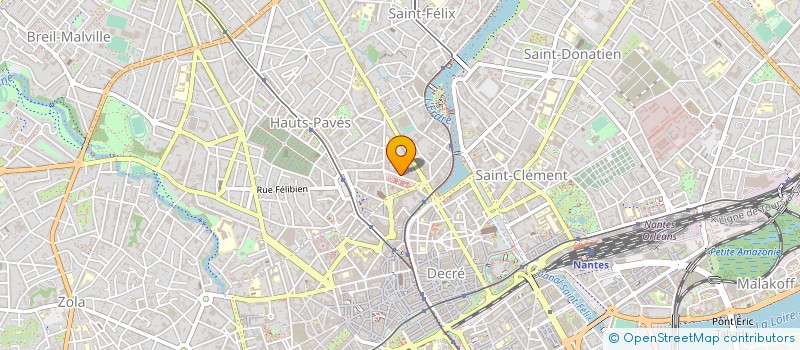 localisation de l'entreprise LA COUR TALENSAC à NANTES