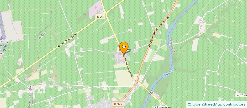 localisation de l'entreprise LA COURANCONNE  VIOLES