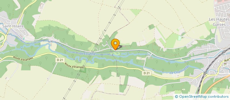 localisation de l'entreprise LA COURBATIERE  ETAMPES