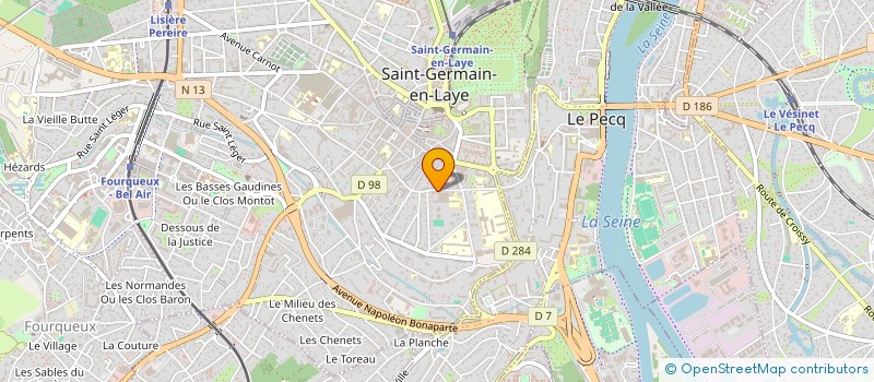 localisation de l'entreprise LA COURETTE  SAINT-GERMAIN-EN-LAYE