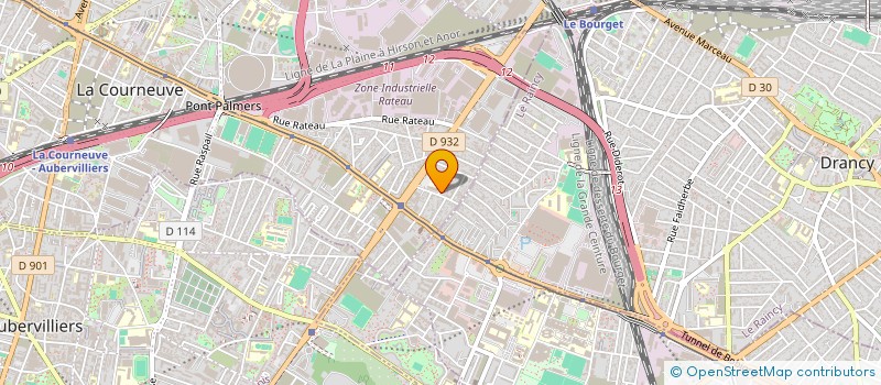 localisation de l'entreprise LA COURNEUVE AUTO à NOISY-LE-SEC