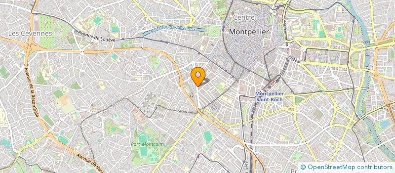 localisation de l'entreprise LA COURONNE à MONTPELLIER