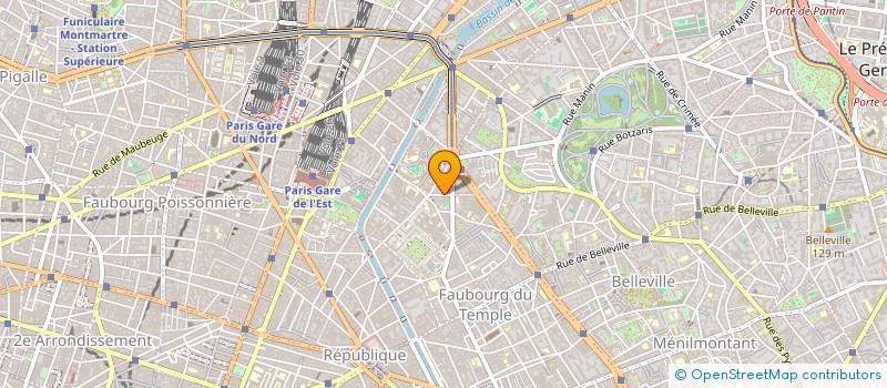 localisation de l'entreprise LA COURONNE  PARIS