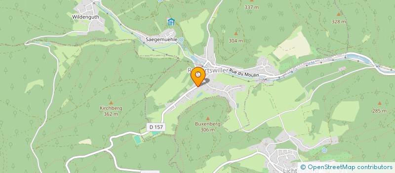 localisation de l'entreprise LA COURONNE BY K  REIPERTSWILLER